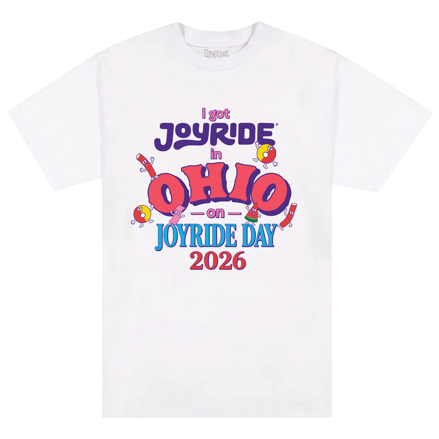 Staycool X Joyride Ohio Tee (White)