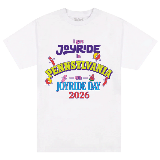 Staycool X Joyride Pennsylvania Tee (White)