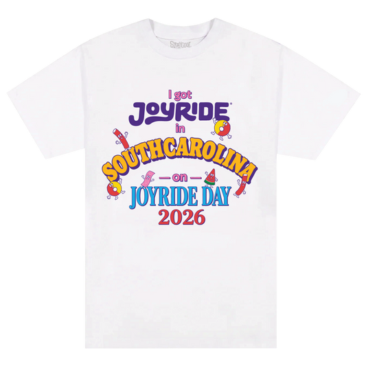 Staycool X Joyride South Carolina Tee (White)