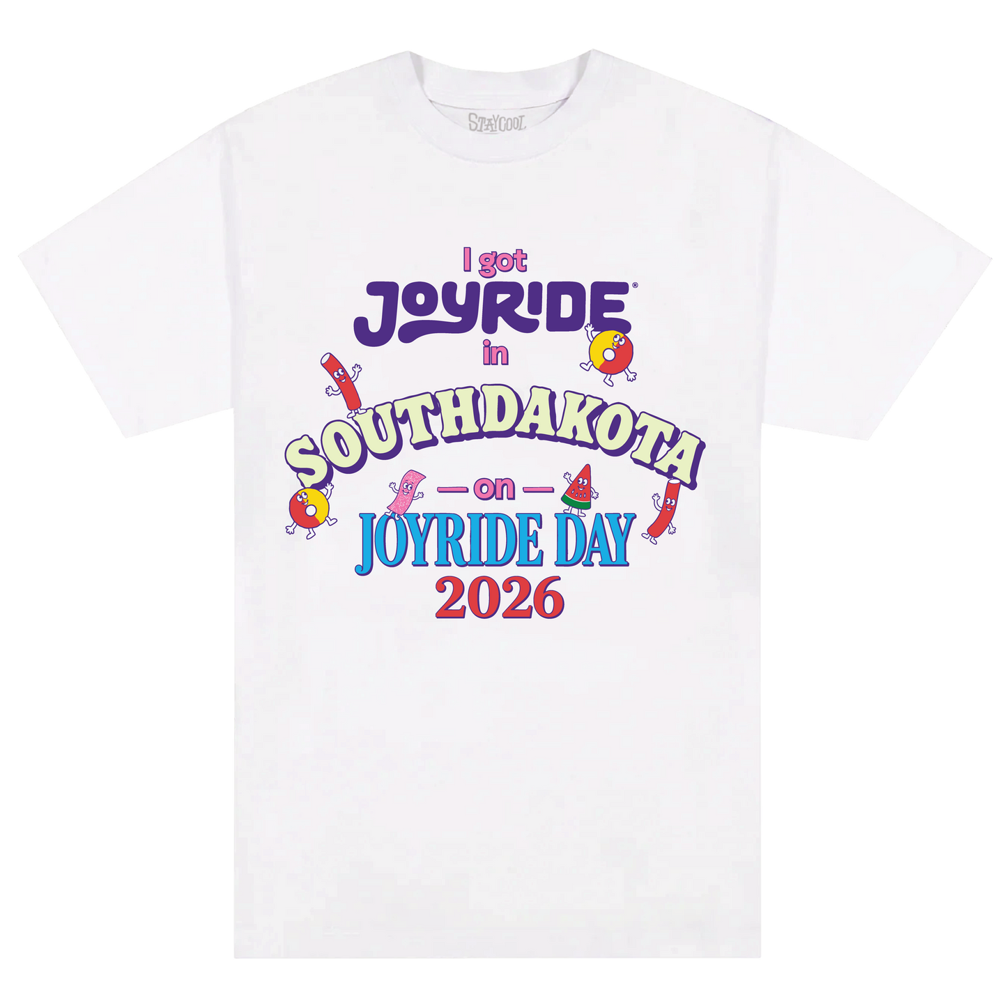 Staycool X Joyride South Dakota Tee (White)