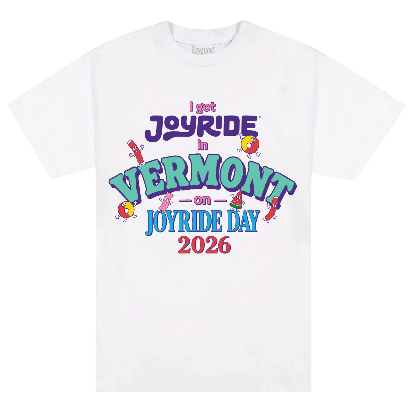 Staycool X Joyride Vermont Tee (White)