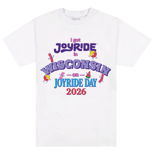 Staycool X Joyride Wisconsin Tee (White)