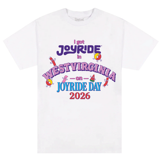 Staycool X Joyride West Virginia Tee (White)