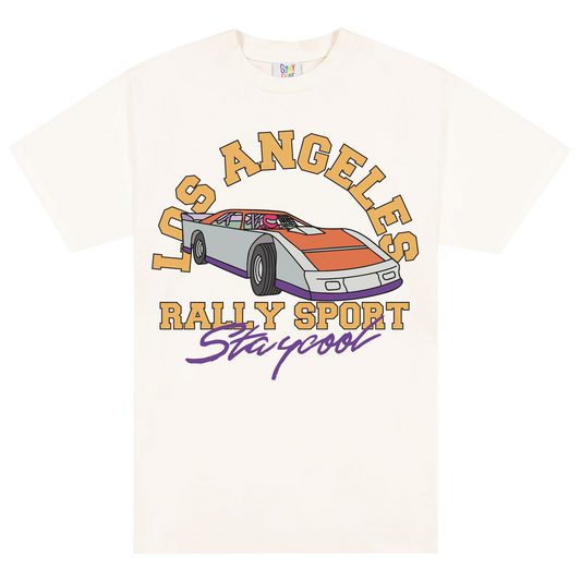 LA Rally Tee (Off-White)