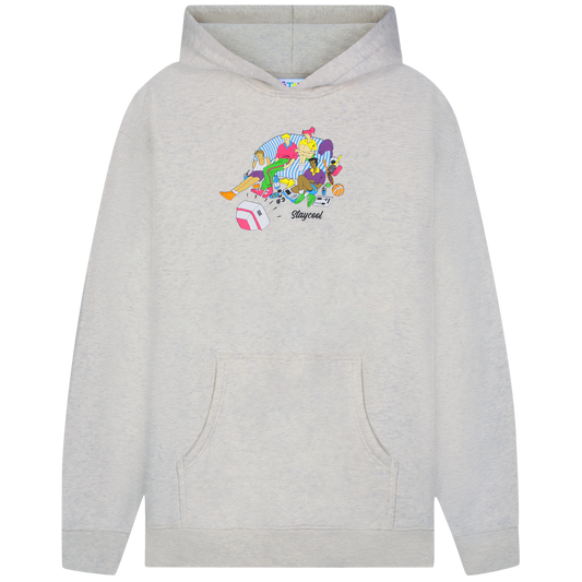 Laidback Hoodie (Heather Oatmeal)