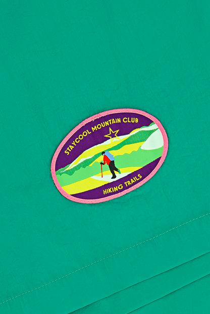 Mountain Club Nylon Shorts (Jade Green)