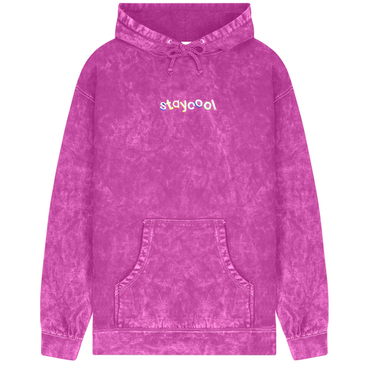 Classic Hoodie (Strawberry Mineral Wash)