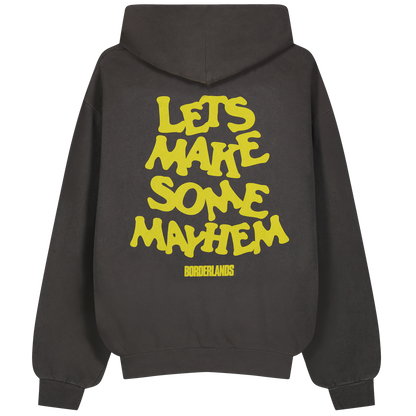 Borderlands Psycho Mask Hoodie (Charcoal)