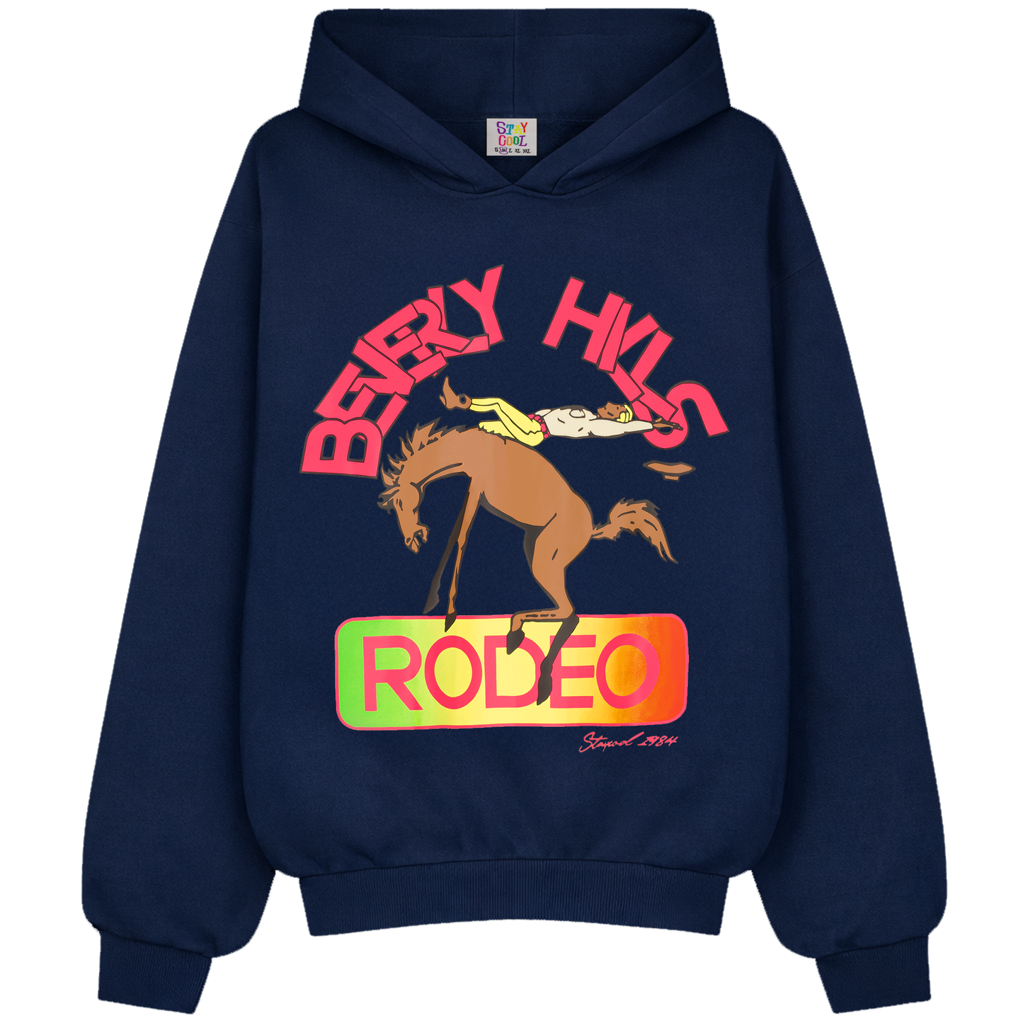 Rodeo Hoodie/Shorts Bundle (Navy/Carolina Blue)