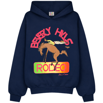 Rodeo Hoodie/Shorts Bundle (Navy/Carolina Blue)