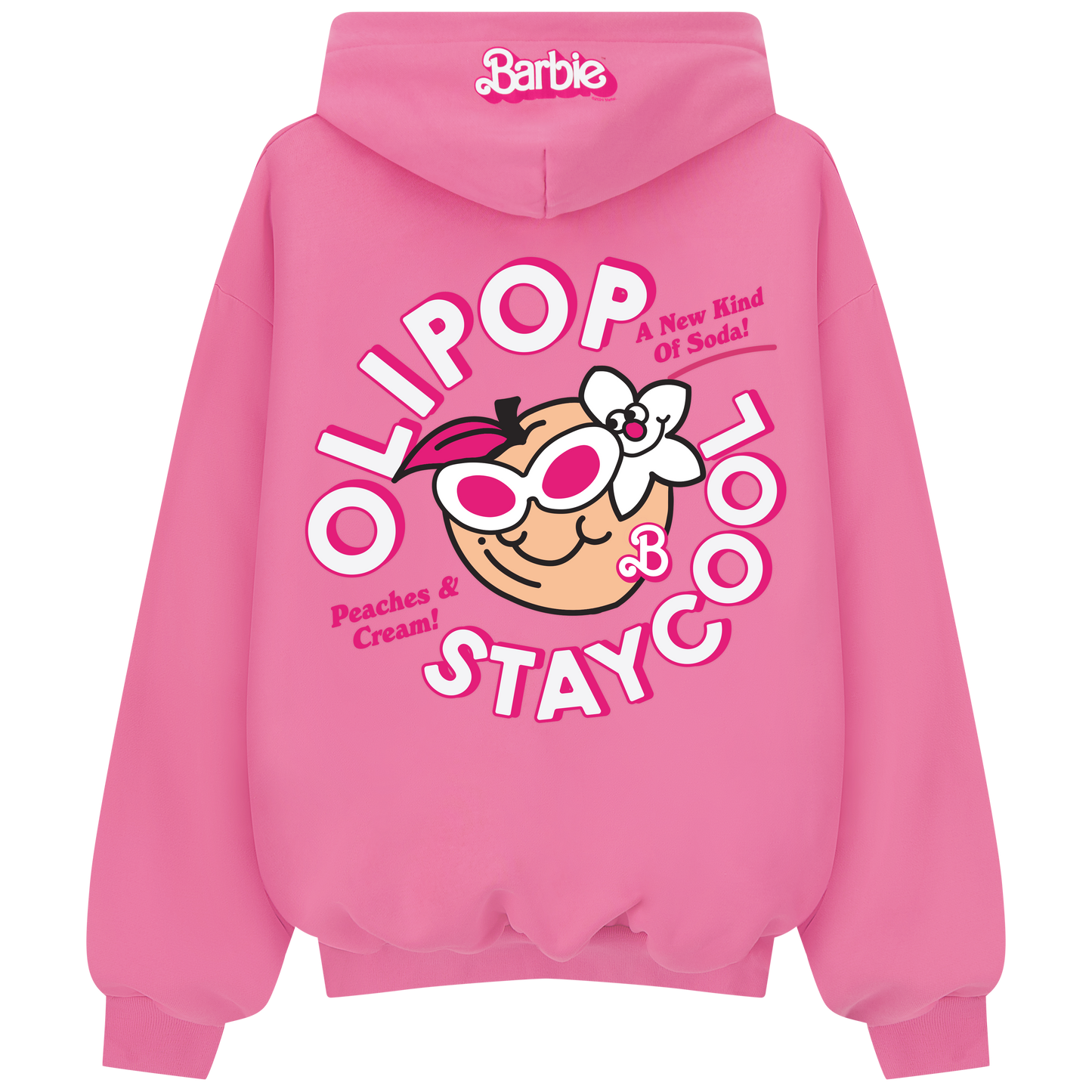 Olipop Barbie Peaches & Cream Hoodie