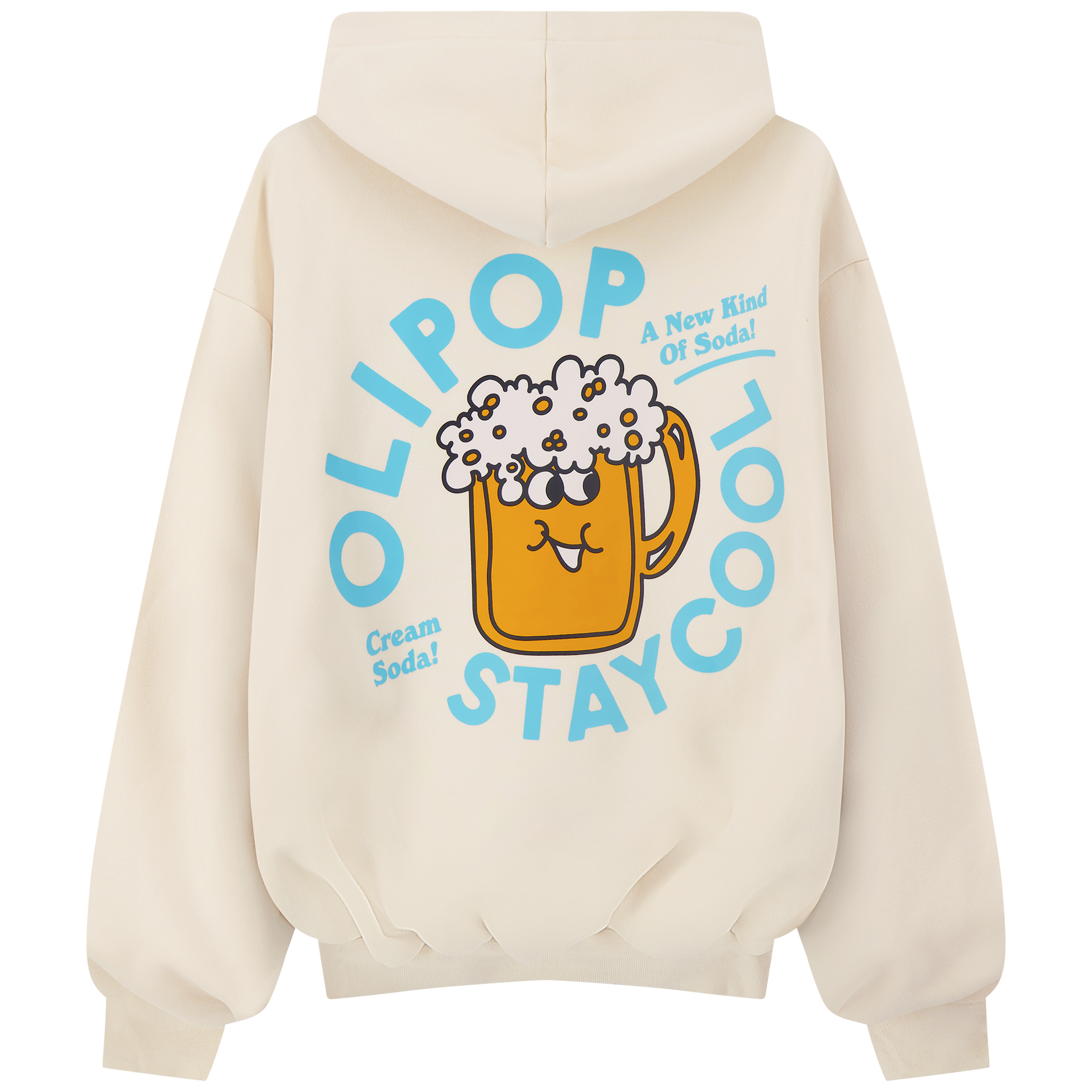 R&R PARATROOPERS CREAM SODA スカジャン Olipop Cream Soda Hoodie – Staycoolnyc