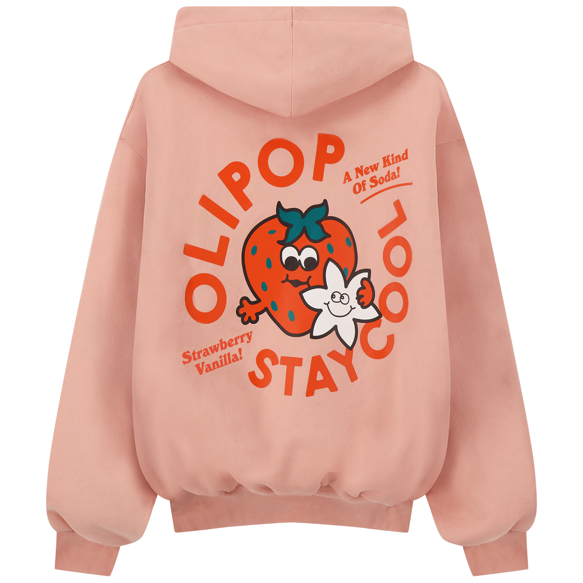 Olipop Strawberry Vanilla Hoodie – Staycoolnyc