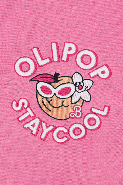 Olipop Barbie Peaches & Cream Hoodie