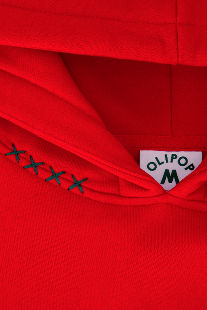 Olipop Cherry Cola Hoodie (Red)