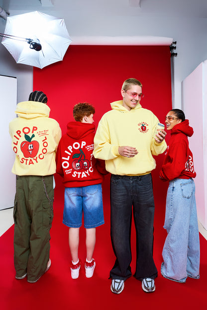 Olipop Cherry Cola Hoodie (Red)