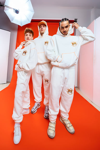Olipop Orange Cream Sweatpants (White)