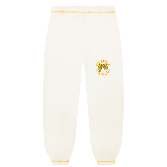 Olipop Orange Cream Sweatpants (White)