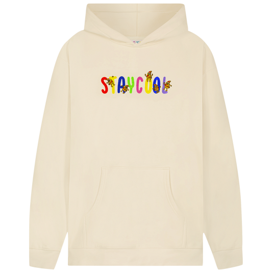 Pizza Hoodie (Cream)