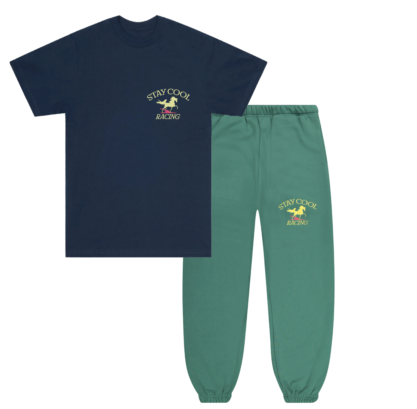 Racing Tee/Sweatpants Bundle