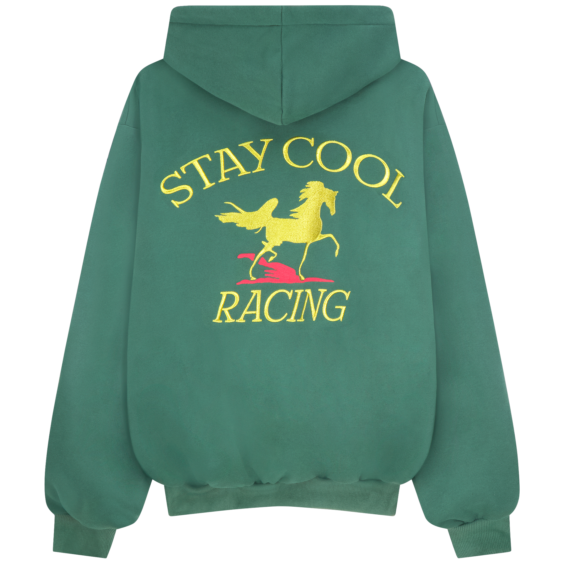 【GRAVER】22FW★ [UNISEX] Green Racing Smile Sweatshirt Oner Lightweight Sweatshirt - Racing Green | Oner Active US