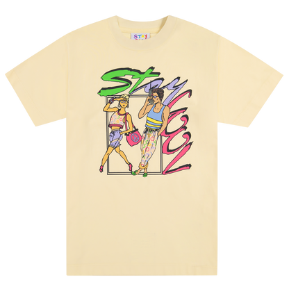 Retro Tee (Cream)