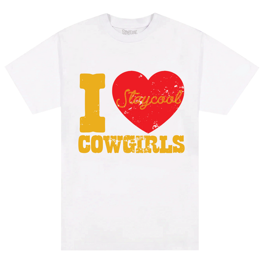 Cowgirls Tee (White)