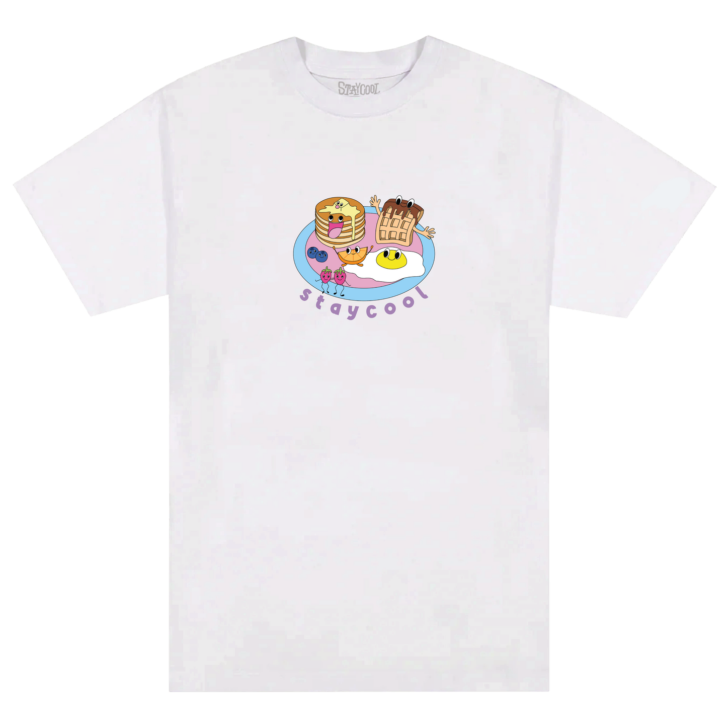 Breakfast Tee (White)