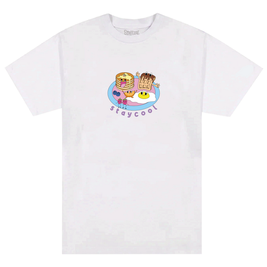 Breakfast Tee (White)