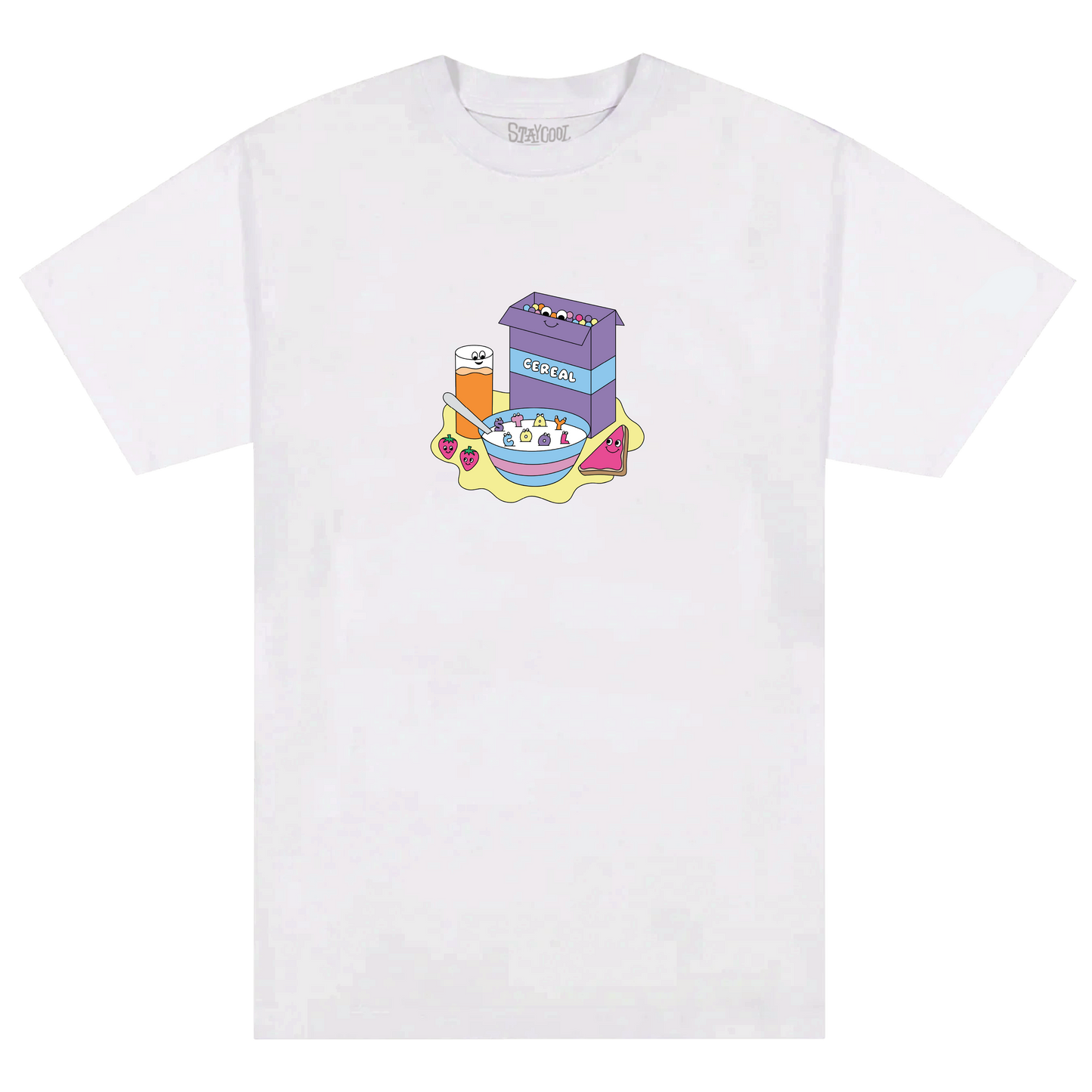 Cereal Tee (White)