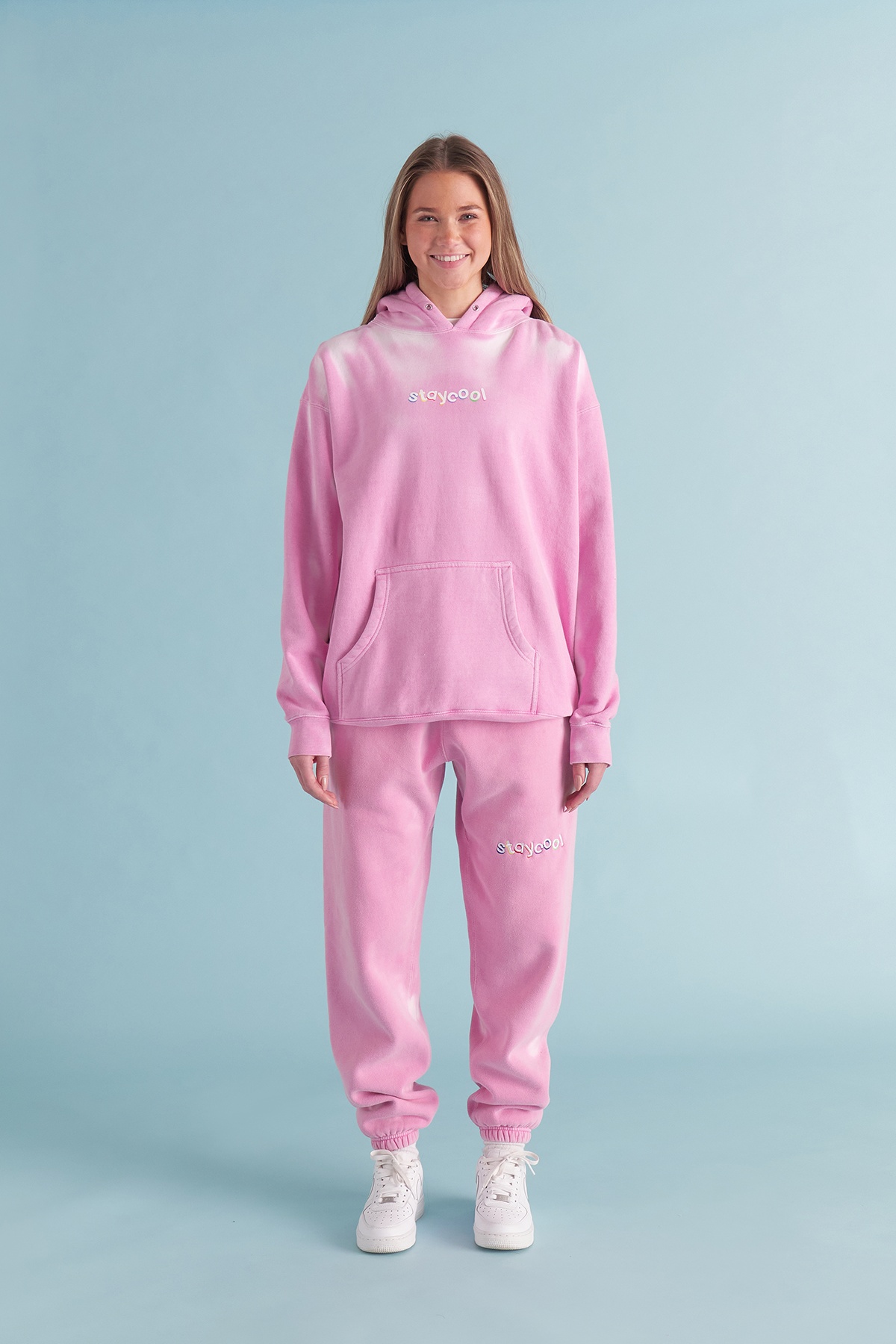 Classic Thermo Hoodie (Pink)