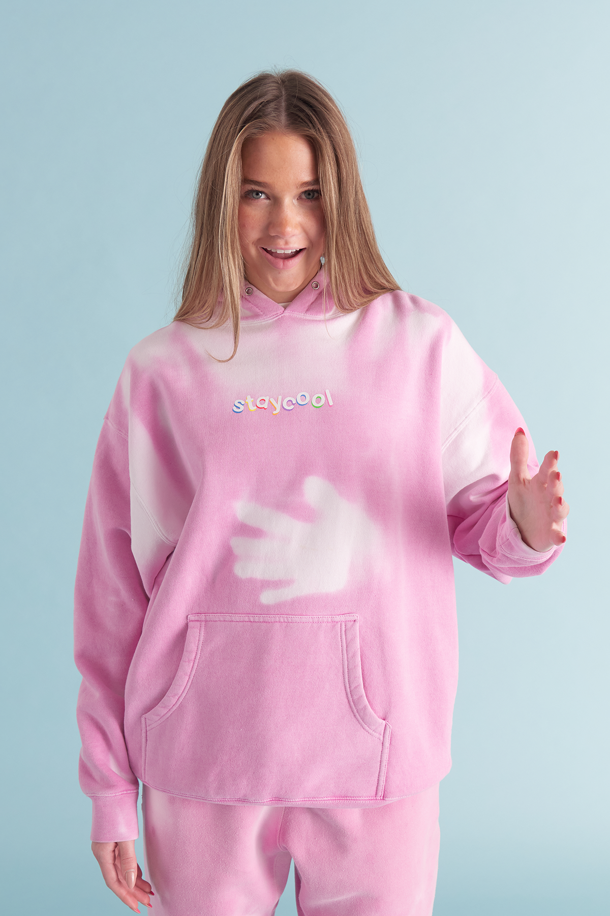 Classic Thermo Hoodie (Pink)