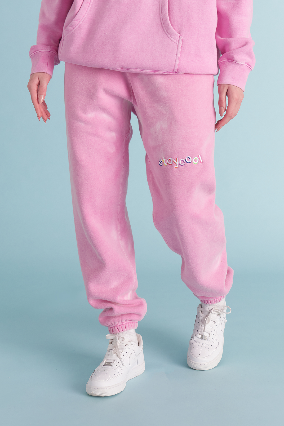 Classic Thermo Sweatpants (Pink)