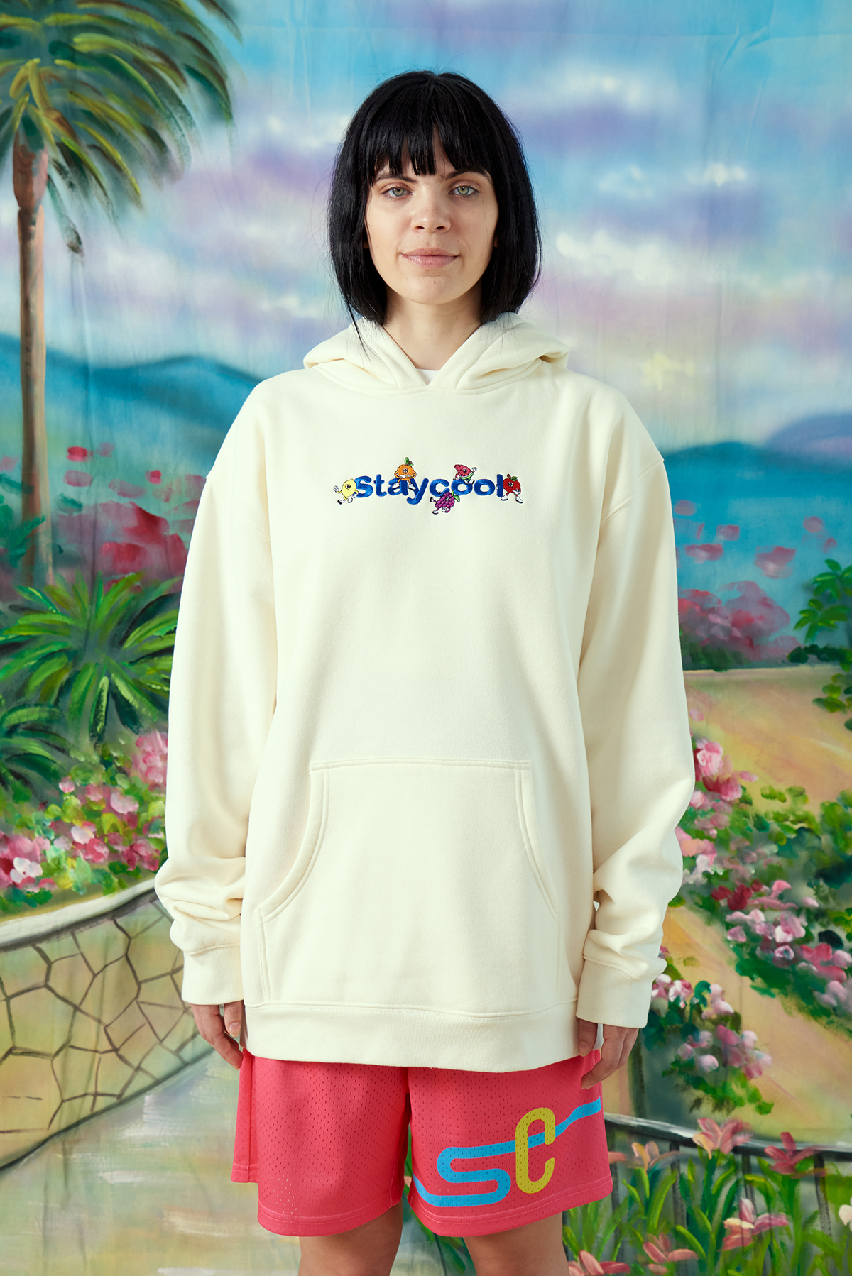 Fruits Hoodie (Bone)