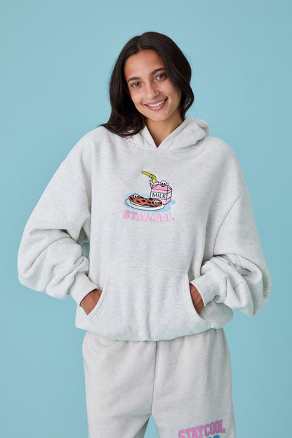 Cookies Hoodie (Heather Grey)