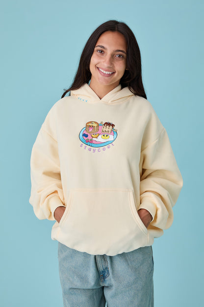 Breakfast Hoodie (Butter Yellow)