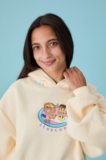 Breakfast Hoodie (Butter Yellow)