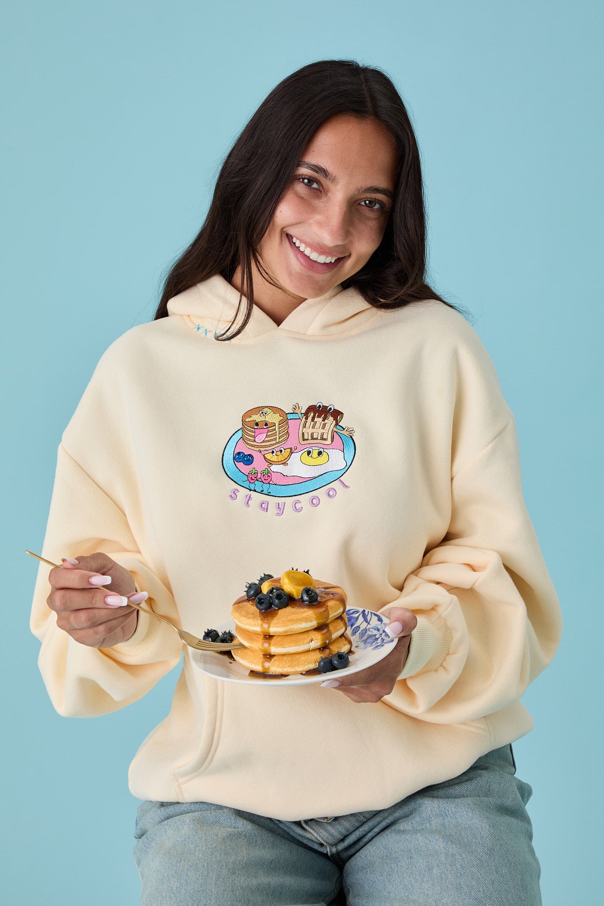 Breakfast Hoodie (Butter Yellow)