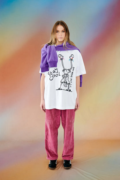 Flipside Tee (White)