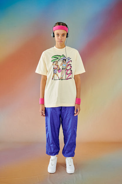 Retro Tee (Cream)