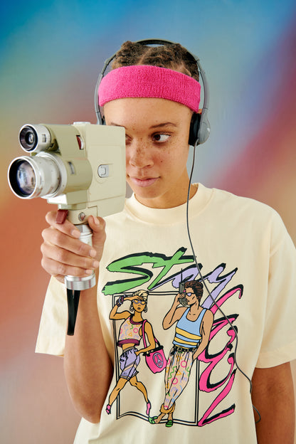 Retro Tee (Cream)