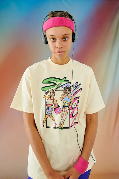 Retro Tee (Cream)