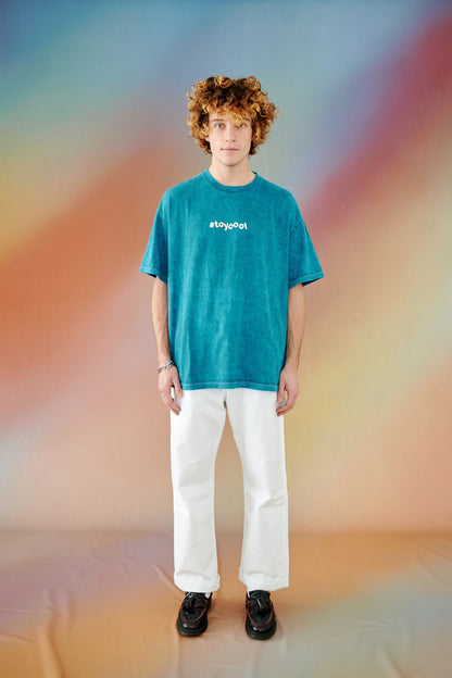 Classic Tee (Teal Mineral Wash)