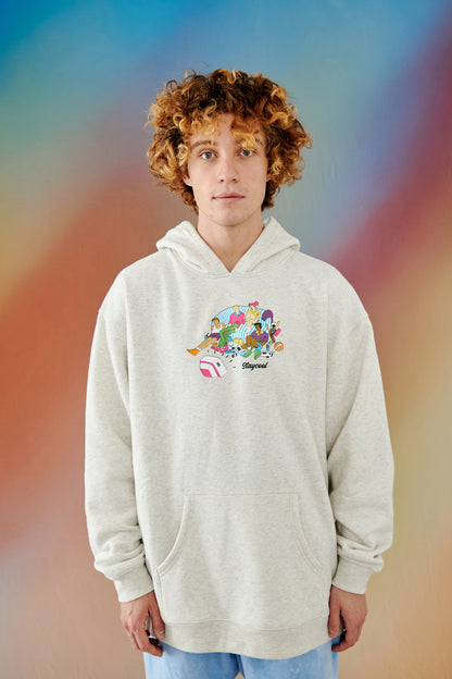 Laidback Hoodie (Heather Oatmeal)