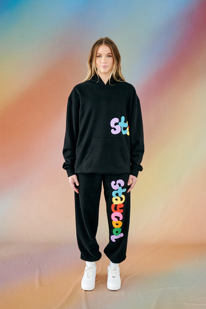 Bubble Hoodie (Black)