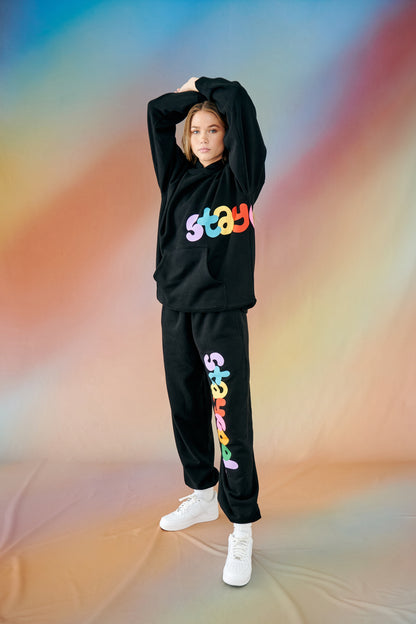 Bubble Hoodie (Black)