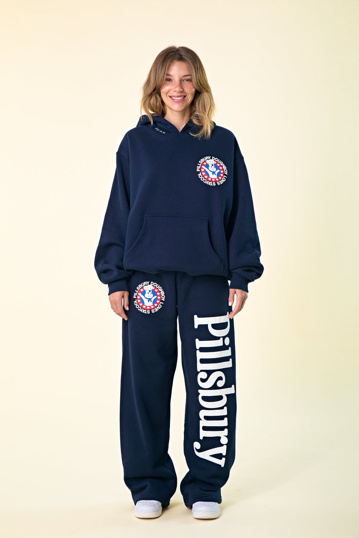 Pillsbury Love Hoodie (Navy) – Staycoolnyc