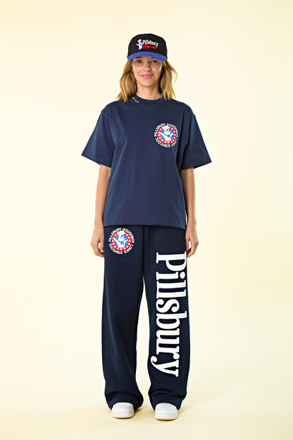 Pillsbury Love Straight Sweatpants (Navy)