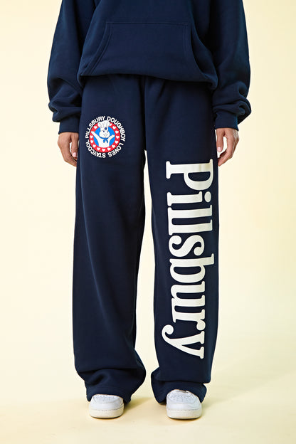 Pillsbury Love Straight Sweatpants (Navy)