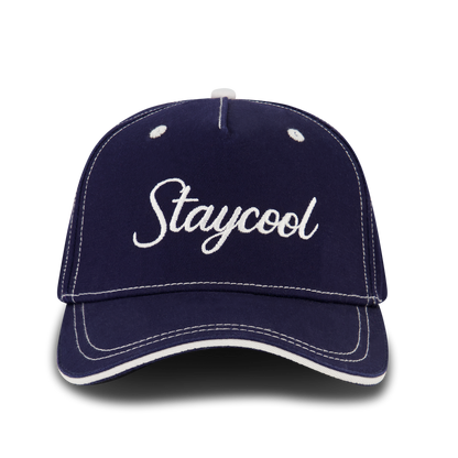 Script Cap (Navy)